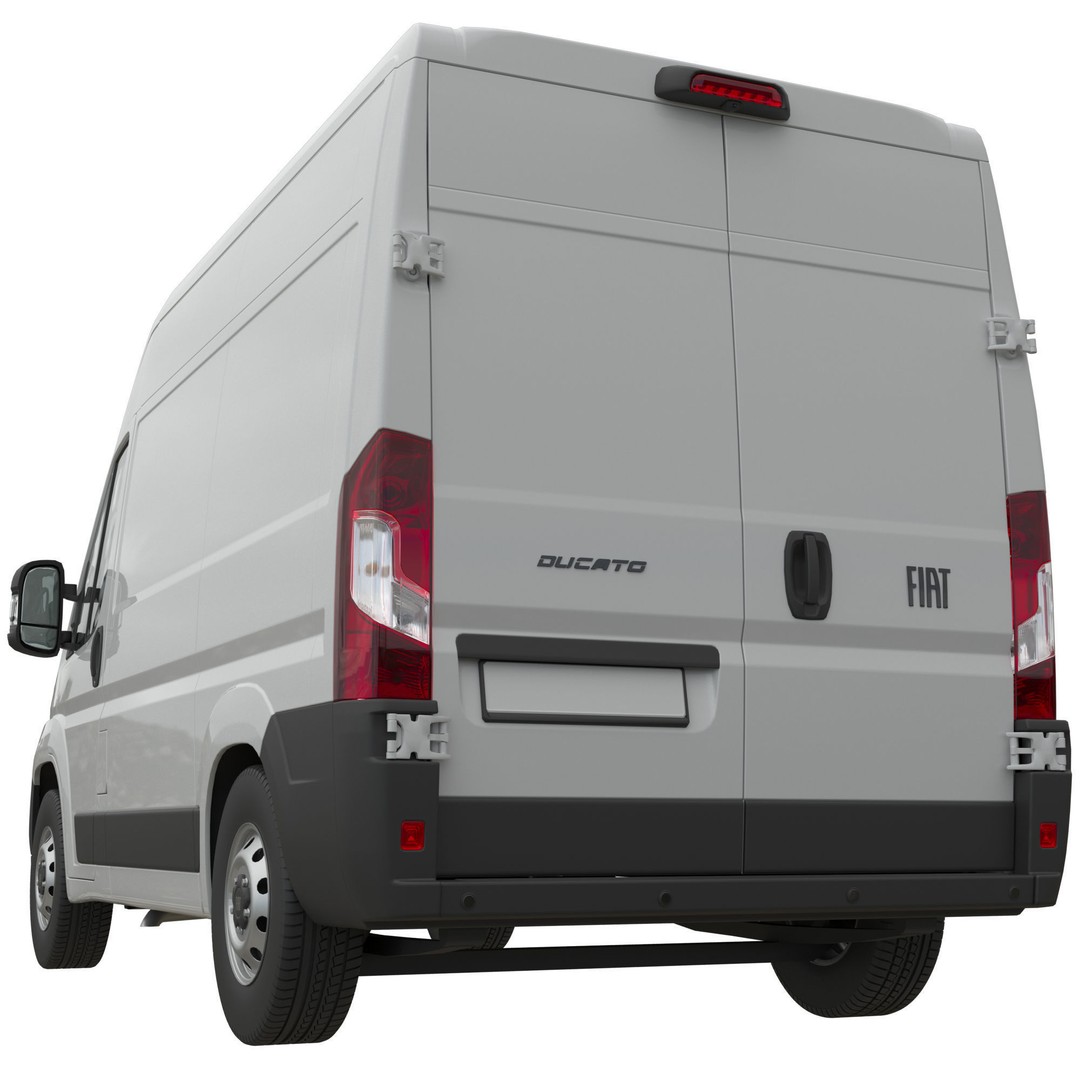 2024 FIAT DUCATO 3D Model – Detailed Interior, Game-Ready Formats - View 5
