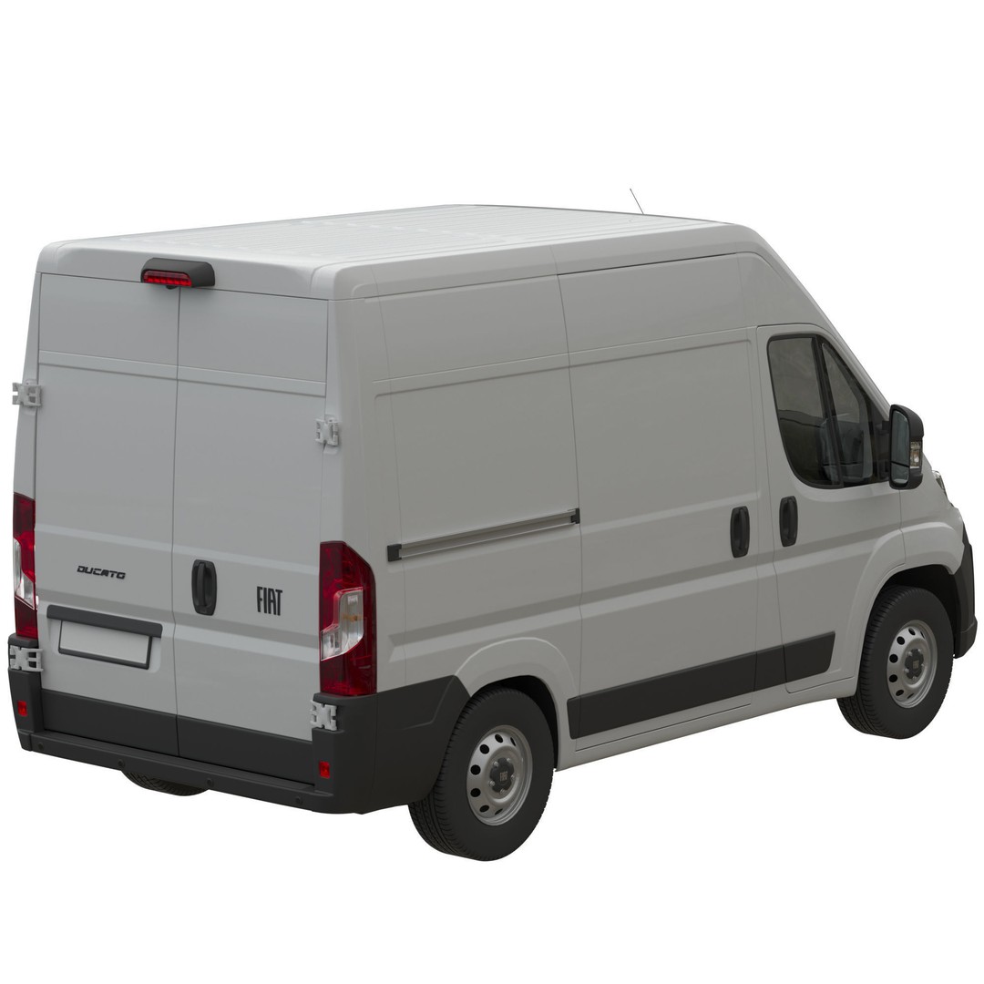 2024 FIAT DUCATO 3D Model – Detailed Interior, Game-Ready Formats - View 6