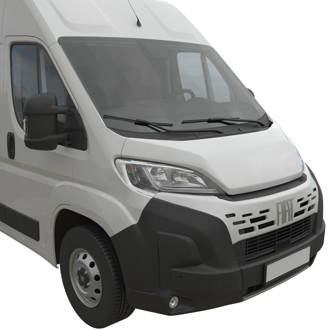 2024 FIAT DUCATO 3D Model – Detailed Interior, Game-Ready Formats - View 7