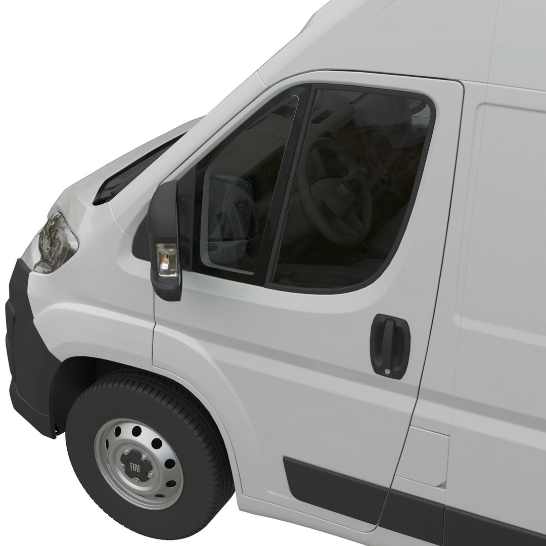 2024 FIAT DUCATO 3D Model – Detailed Interior, Game-Ready Formats - View 8
