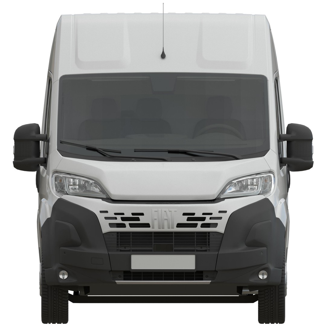 2024 FIAT DUCATO 3D Model – Detailed Interior, Game-Ready Formats - View 9