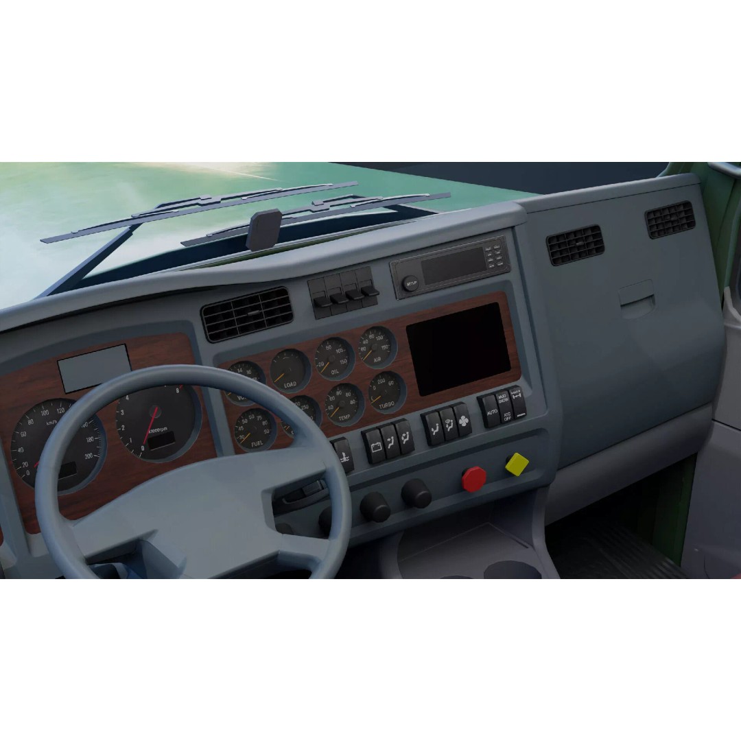 Heavy Truck Chassis 3D Model – Low Poly PBR Asset for Unity & UE - View 21