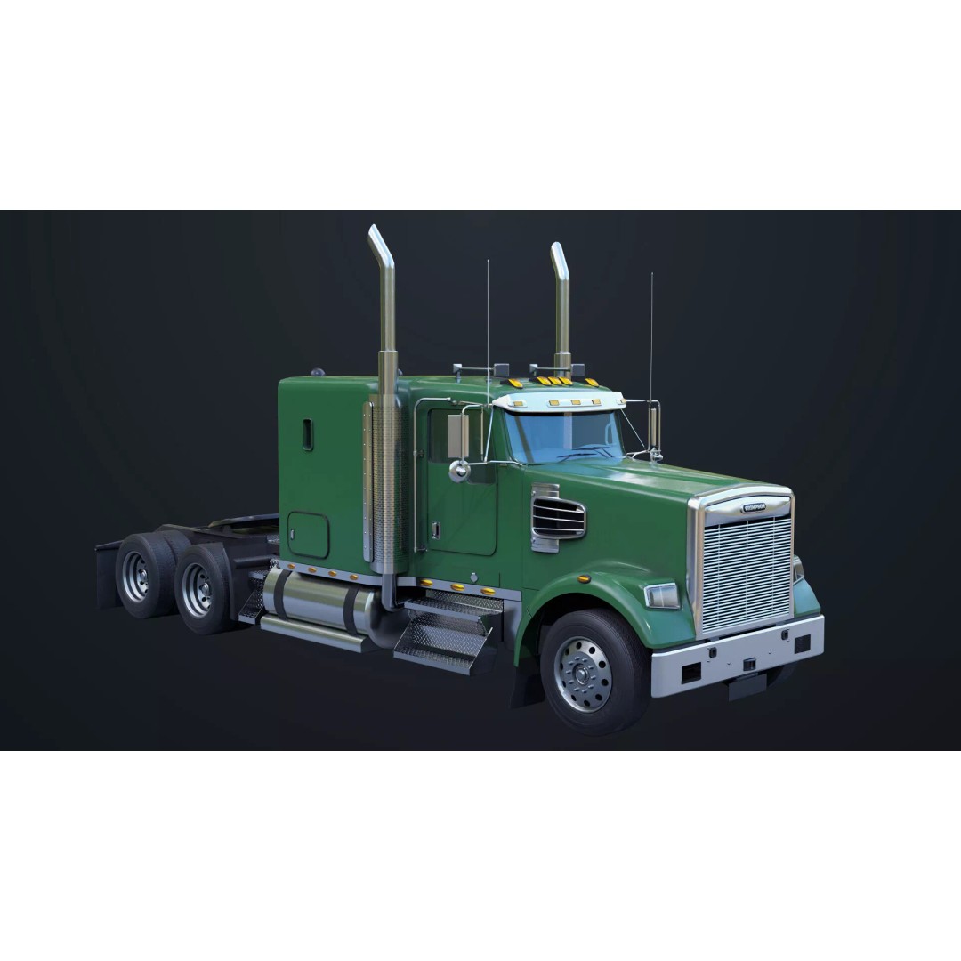 Heavy Truck Chassis 3D Model – Low Poly PBR Asset for Unity & UE - View 8