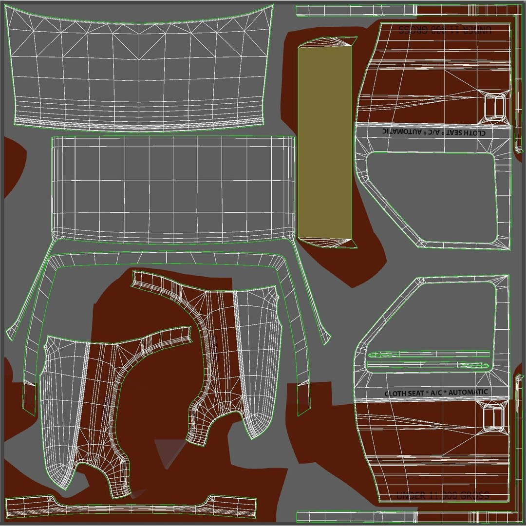 U-Haul Moving Box Truck 3D Model – Low Poly Game Ready Vehicle, FBX - View 40