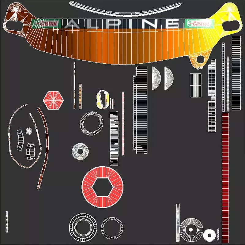 Alpine Helmets 3D Model – Detailed PBR Game Asset, FBX, OBJ - View 19