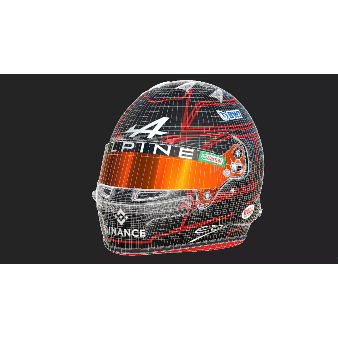 Alpine Helmets 3D Model – Detailed PBR Game Asset, FBX, OBJ - View 35