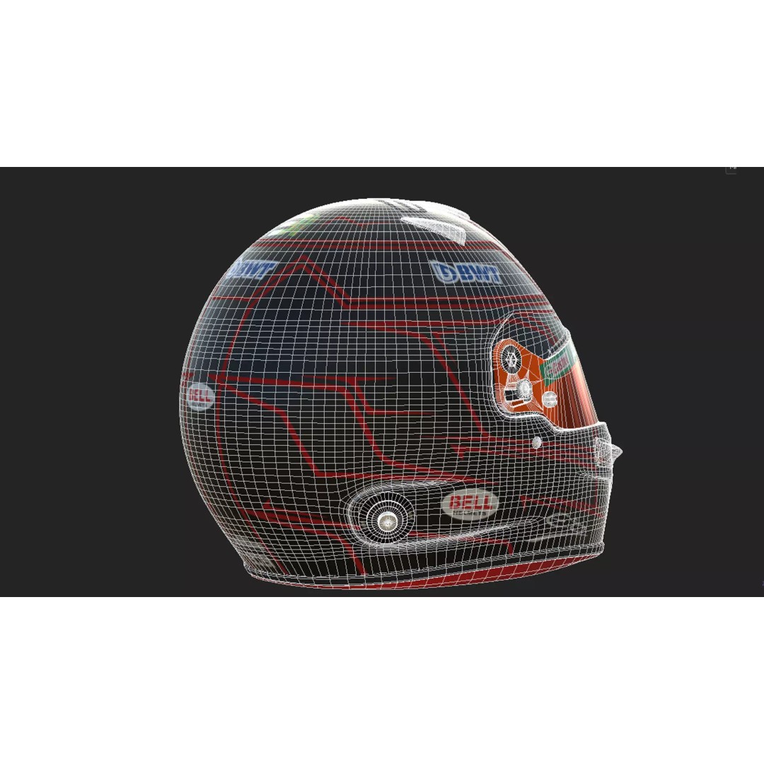 Alpine Helmets 3D Model – Detailed PBR Game Asset, FBX, OBJ - View 36