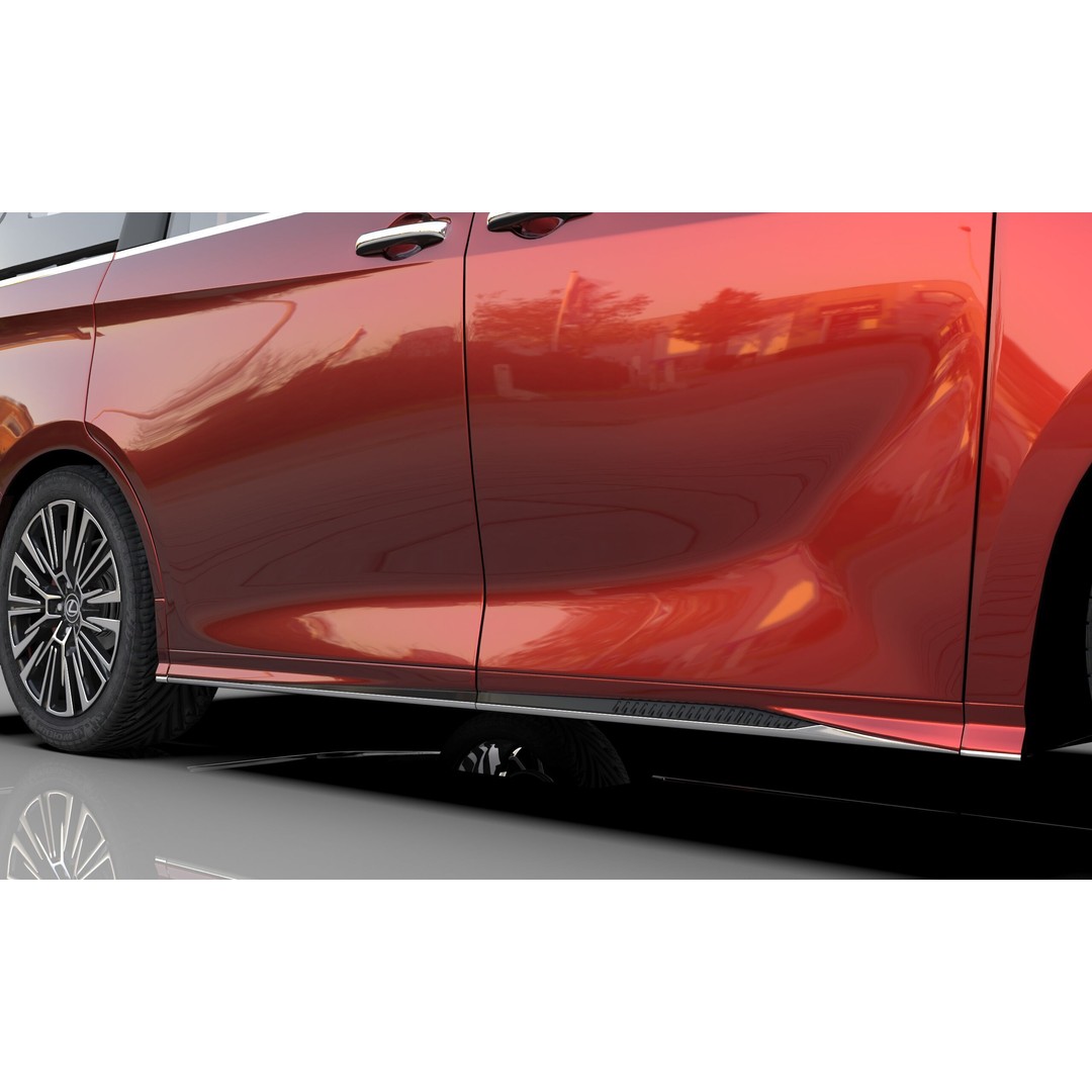 Lexus LM 2023 Modellista Bodykit 3D Model – High Poly Exterior, FBX, OBJ - View 14