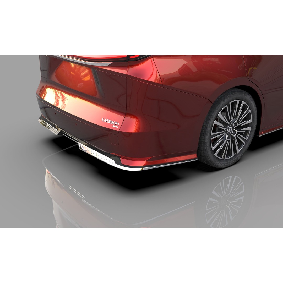 Lexus LM 2023 Modellista Bodykit 3D Model – High Poly Exterior, FBX, OBJ - View 15