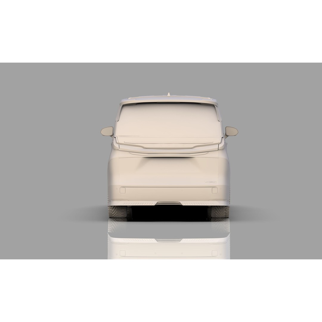 Lexus LM 2023 Modellista Bodykit 3D Model – High Poly Exterior, FBX, OBJ - View 34