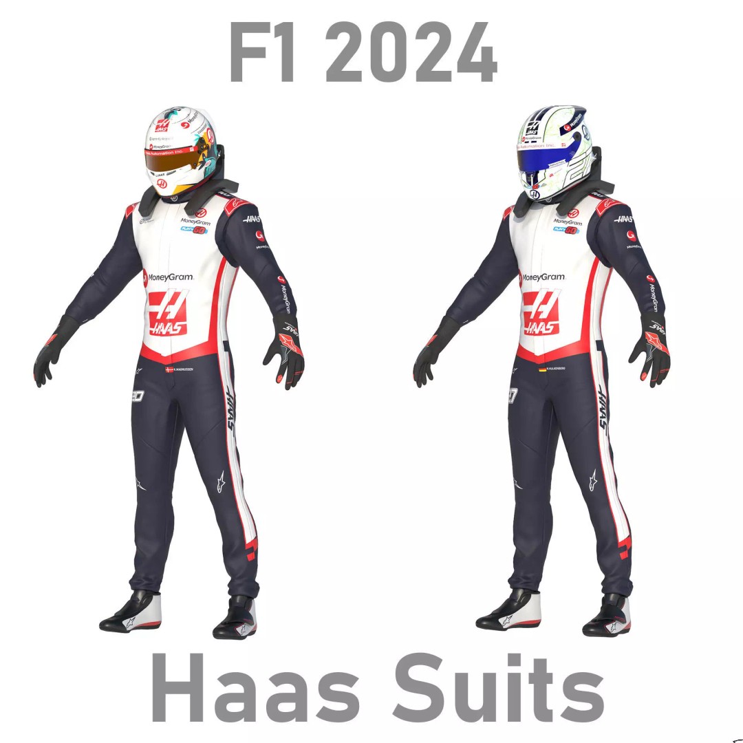 Haas Suit 3D Model – High Detail Game-Ready Asset, FBX, OBJ - View 2