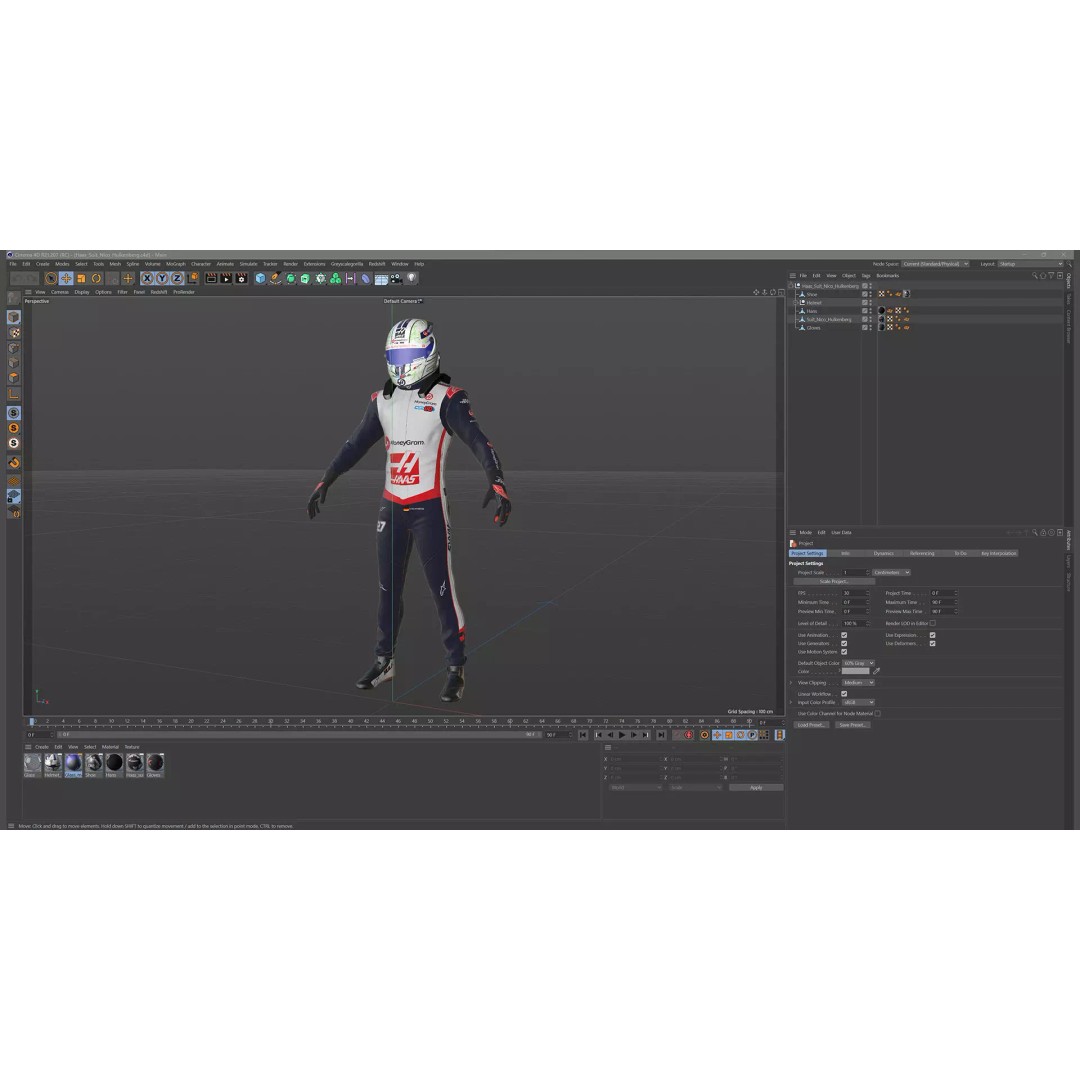 Haas Suit 3D Model – High Detail Game-Ready Asset, FBX, OBJ - View 21