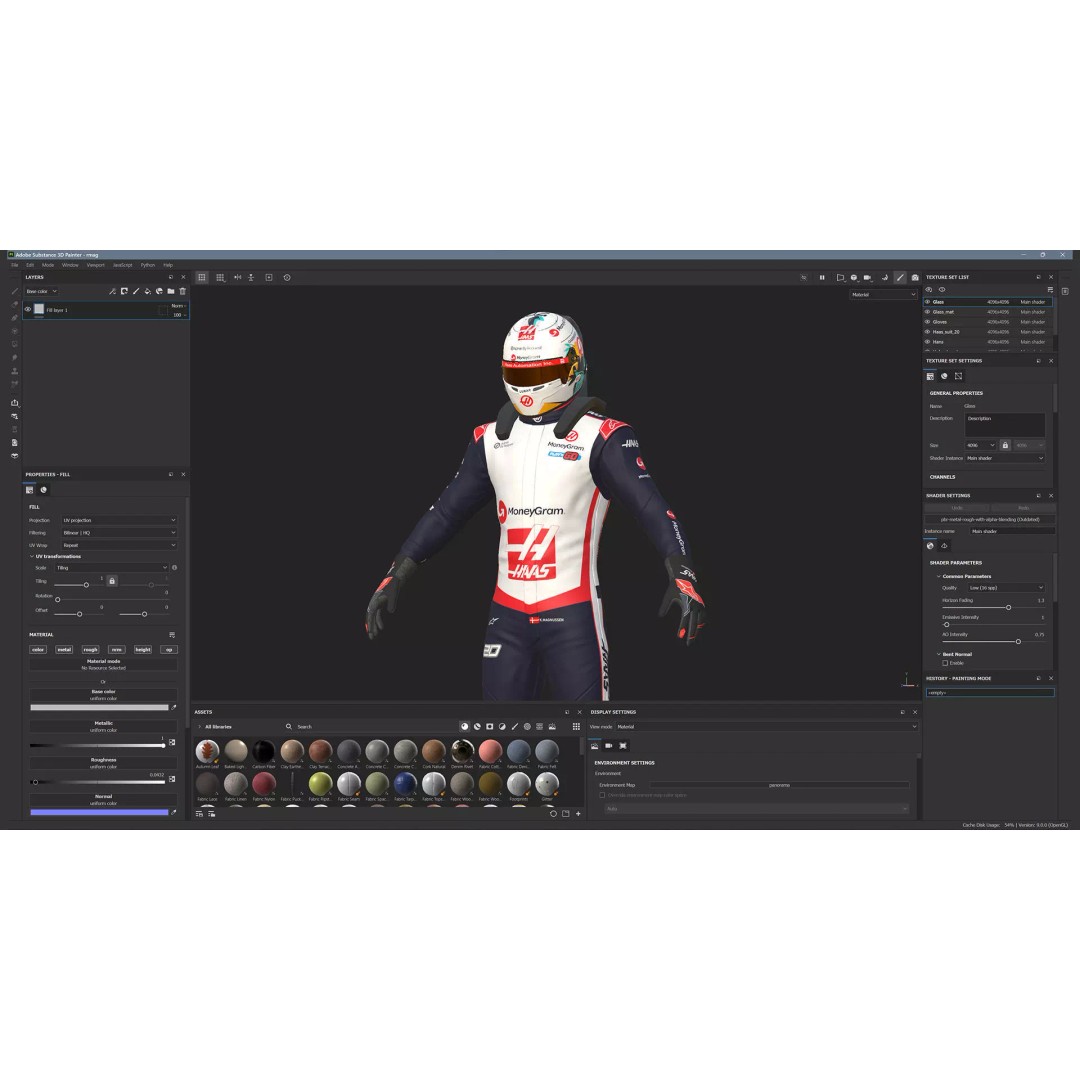 Haas Suit 3D Model – High Detail Game-Ready Asset, FBX, OBJ - View 25