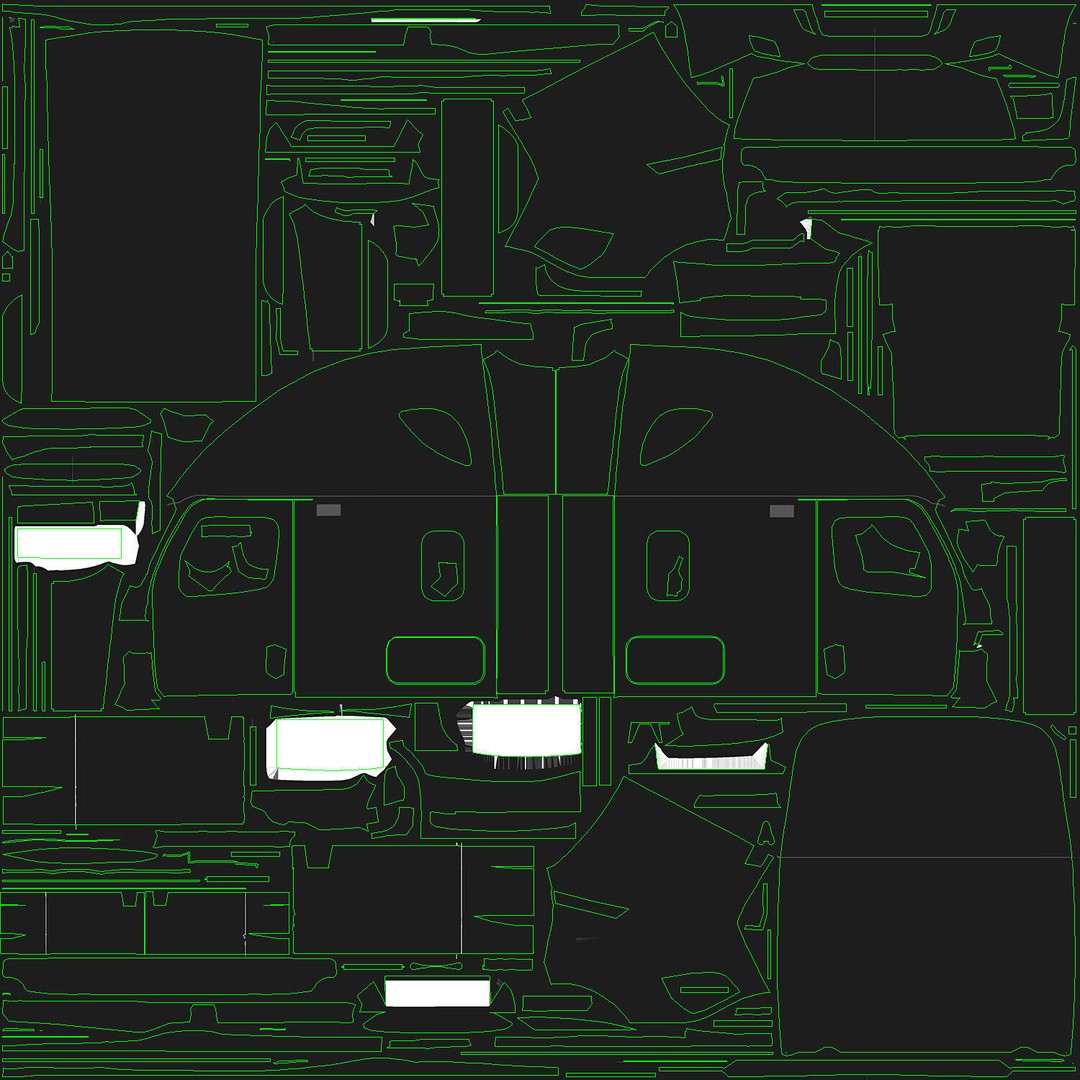 Freightliner Cascadia Sleeper 2024 3D Model – Low Poly Game Asset, FBX - View 55