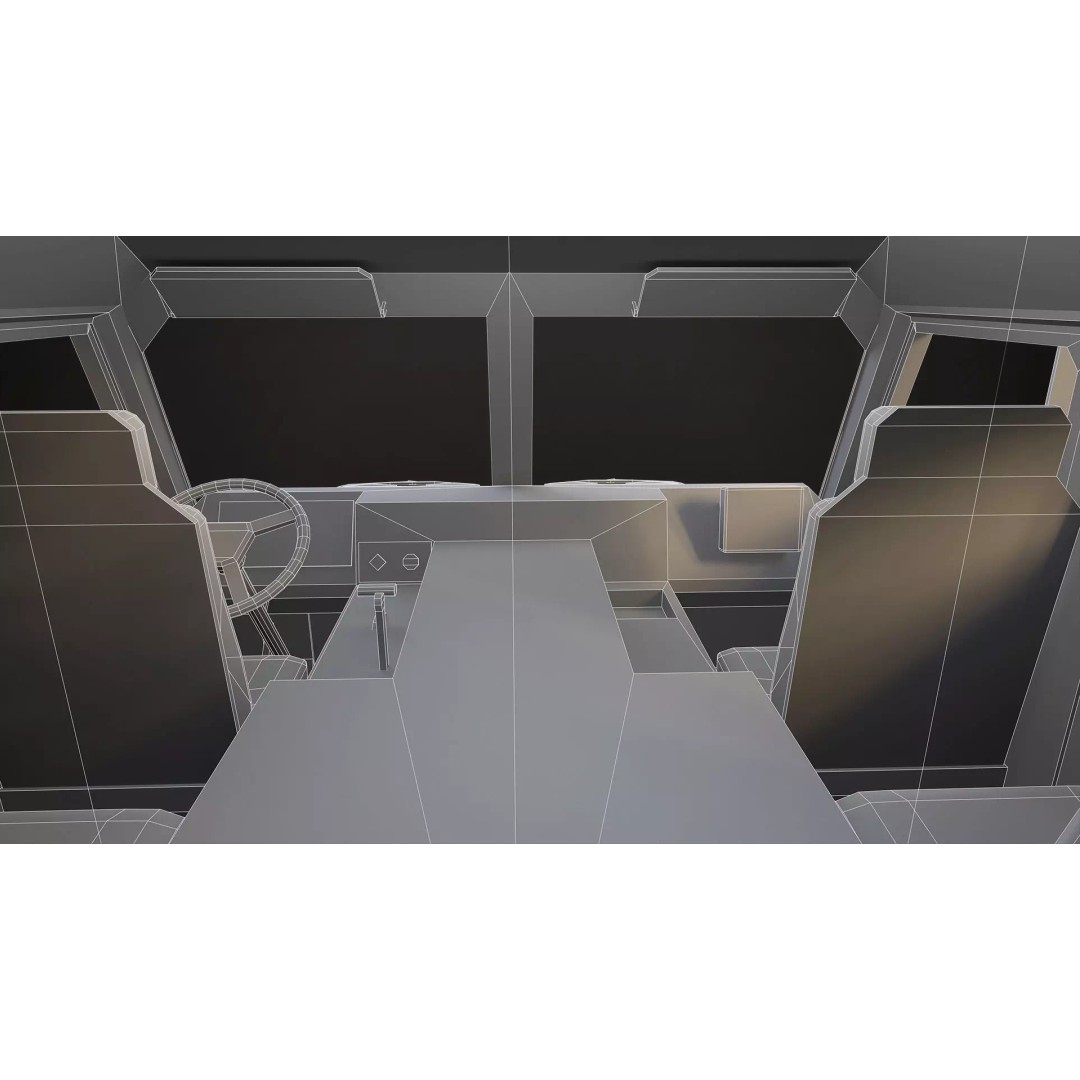 Military Wrecker Truck 3D Model – Low Poly Game Ready Asset, FBX