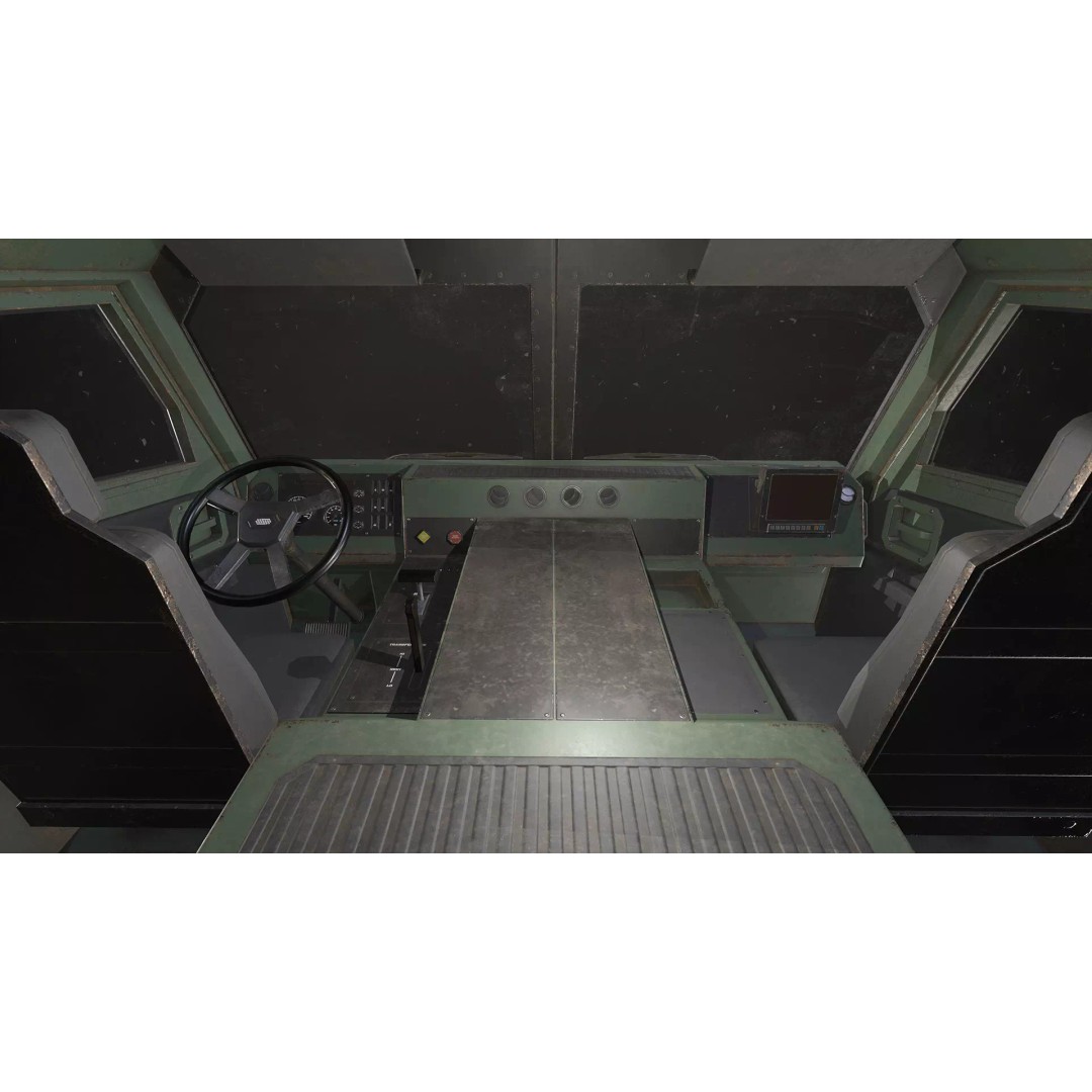 Military Wrecker Truck 3D Model – Low Poly Game Ready Asset, FBX - View 24