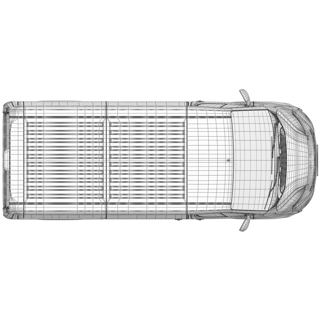 2024 FIAT DUCATO L2H1 3D Model – Detailed Interior & Exterior, FBX - View 22