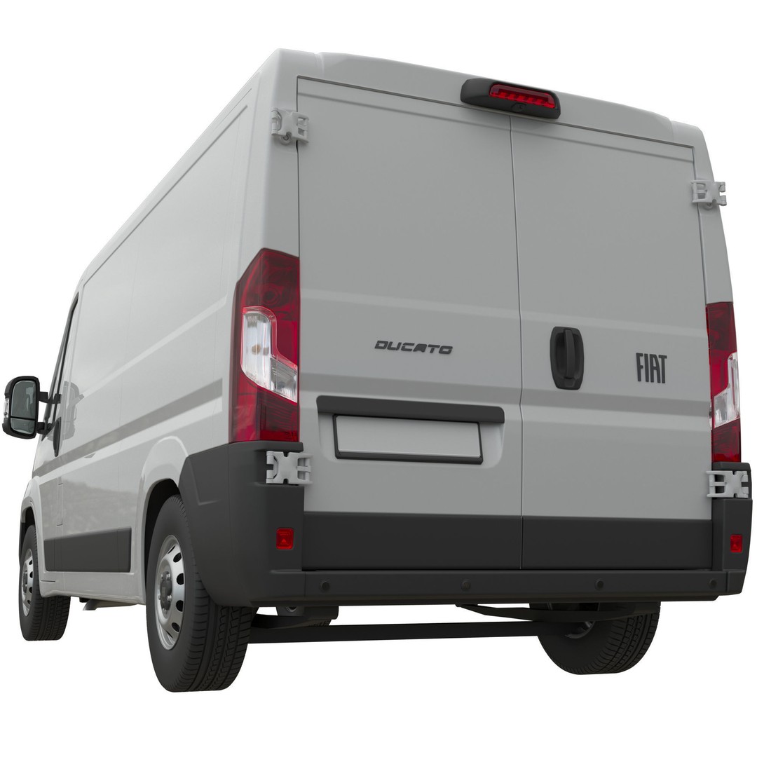 2024 FIAT DUCATO L2H1 3D Model – Detailed Interior & Exterior, FBX - View 6