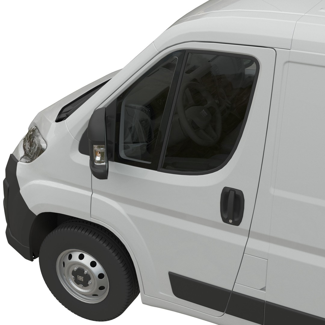 2024 FIAT DUCATO L2H1 3D Model – Detailed Interior & Exterior, FBX - View 8