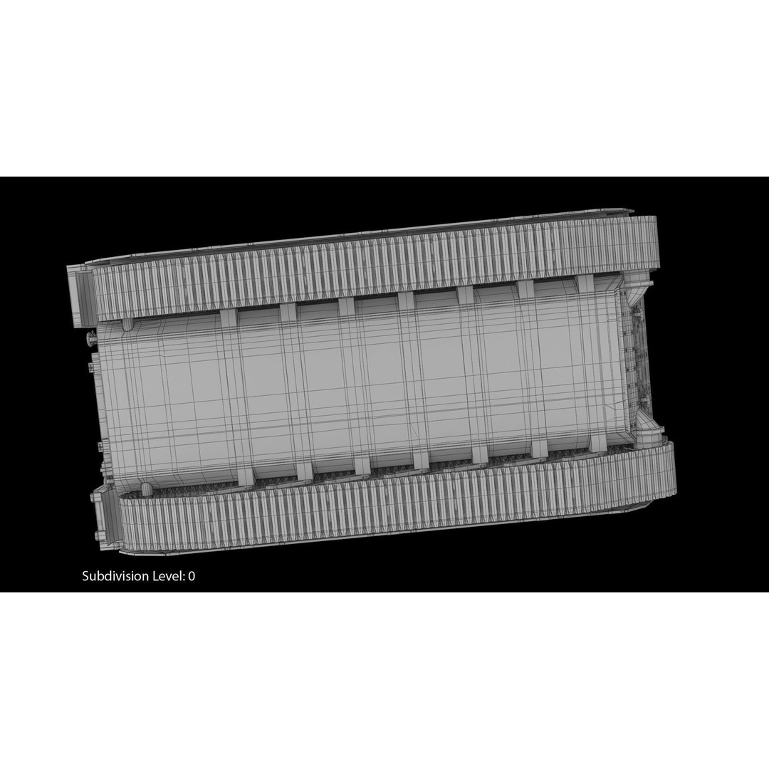 CV90 Armadillo 3D Model – Low Poly Military Vehicle, FBX, PBR - View 36