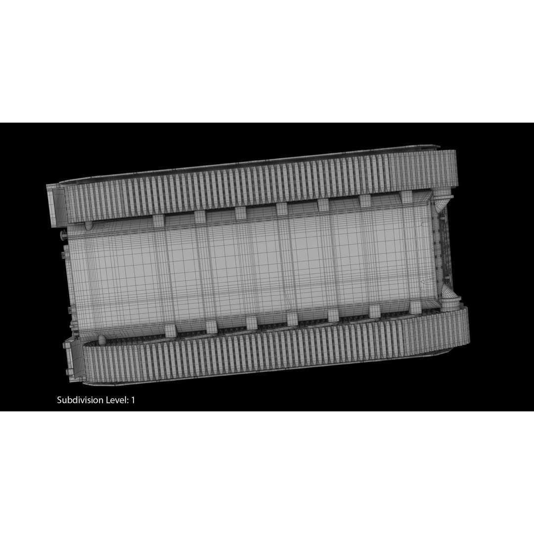 CV90 Armadillo 3D Model – Low Poly Military Vehicle, FBX, PBR - View 37