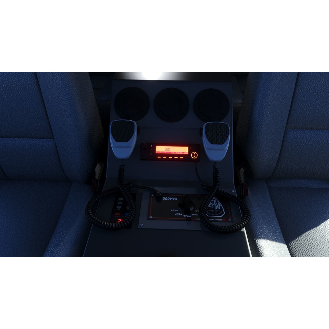 FDNY Ambulance 3D Model – Low Poly Game Asset, FBX, PBR Textures - View 20