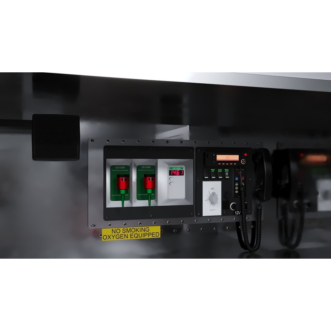 FDNY Ambulance 3D Model – Low Poly Game Asset, FBX, PBR Textures - View 24