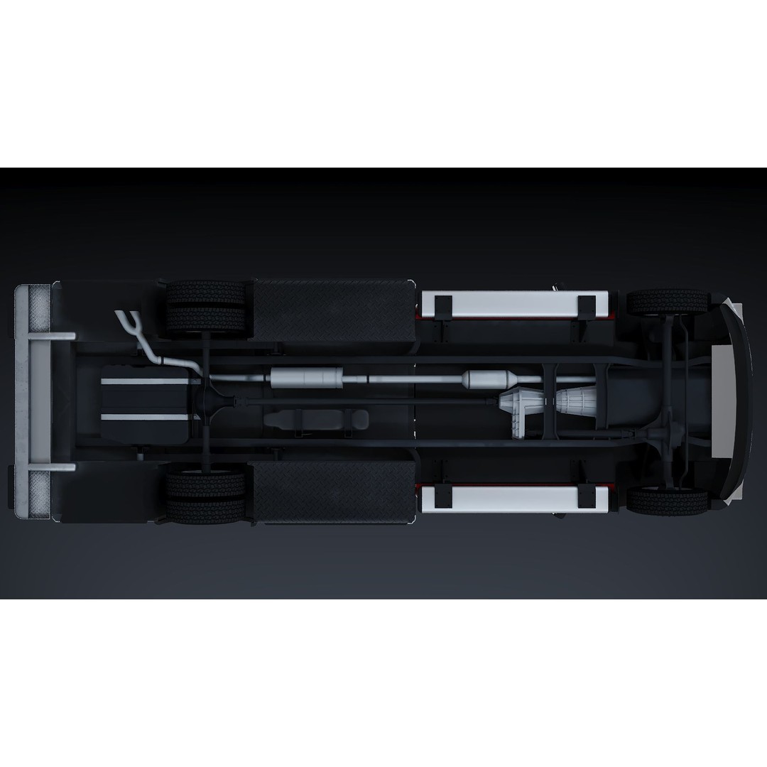 FDNY Ambulance 3D Model – Low Poly Game Asset, FBX, PBR Textures - View 28