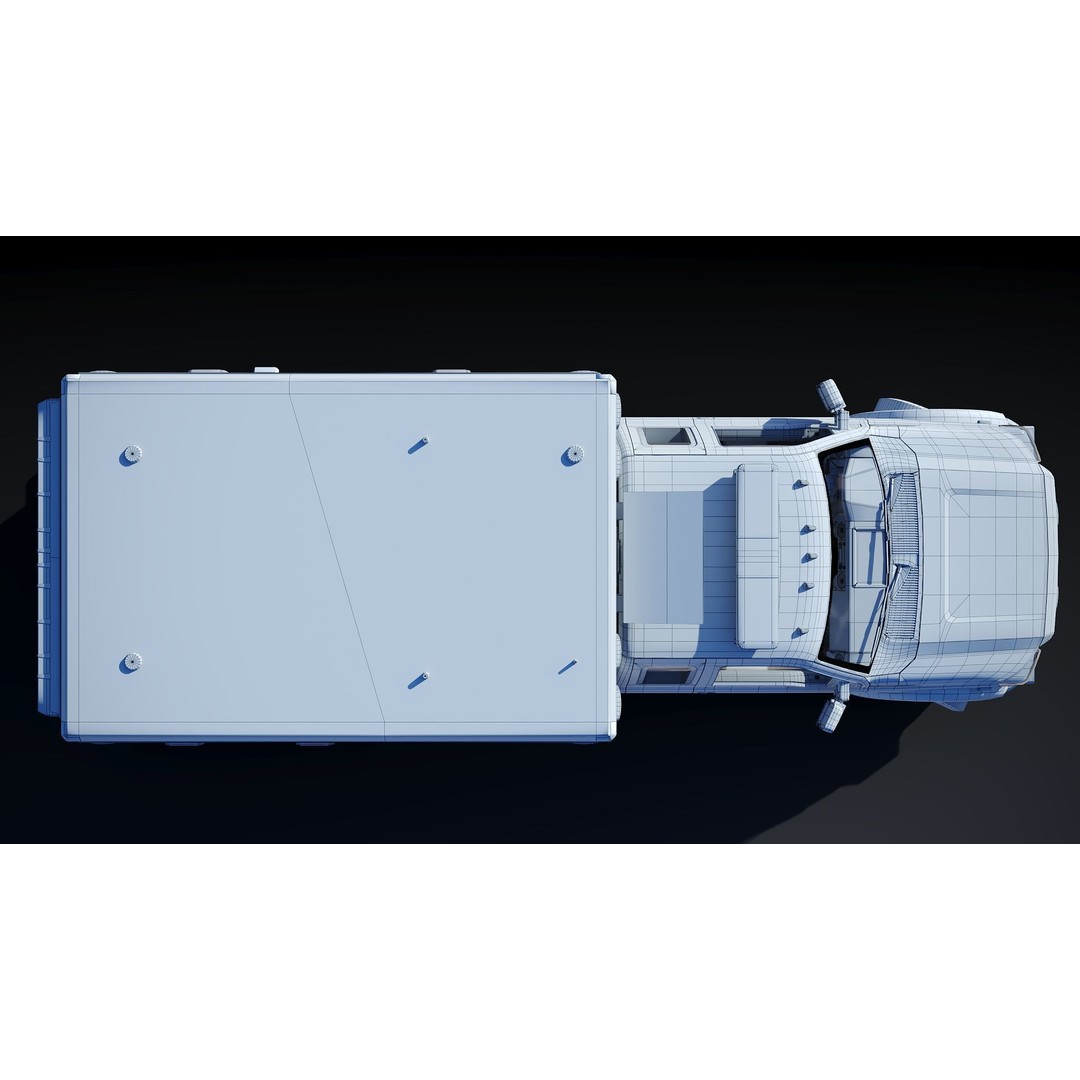 FDNY Ambulance 3D Model – Low Poly Game Asset, FBX, PBR Textures - View 43