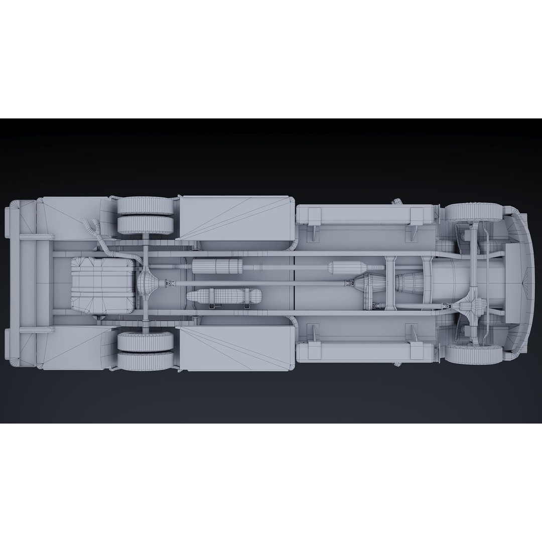 FDNY Ambulance 3D Model – Low Poly Game Asset, FBX, PBR Textures - View 44