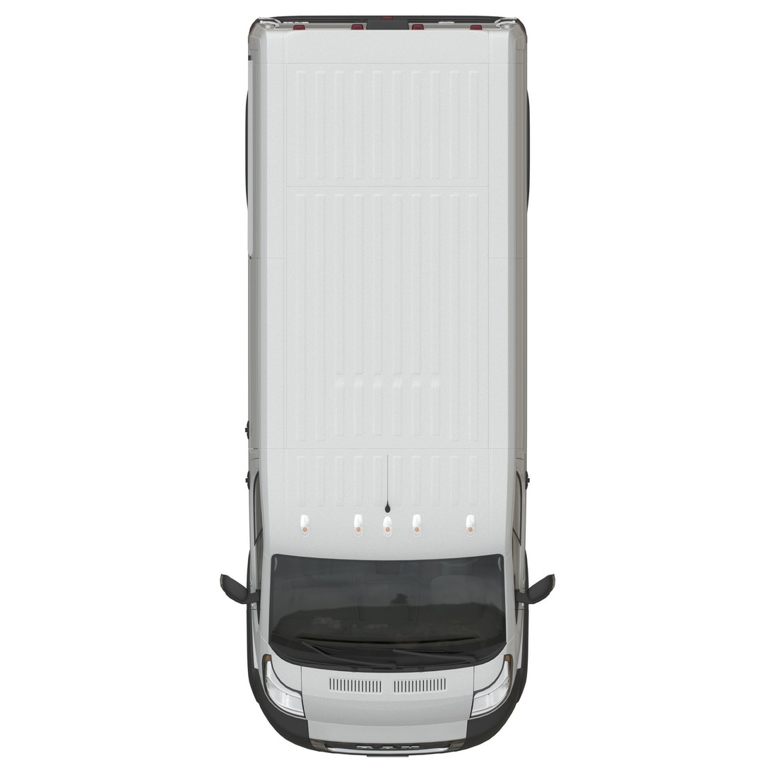 2021 RAM PROMASTER 1500 Cargo Van 3D Model – Standard Roof, FBX, OBJ - View 13