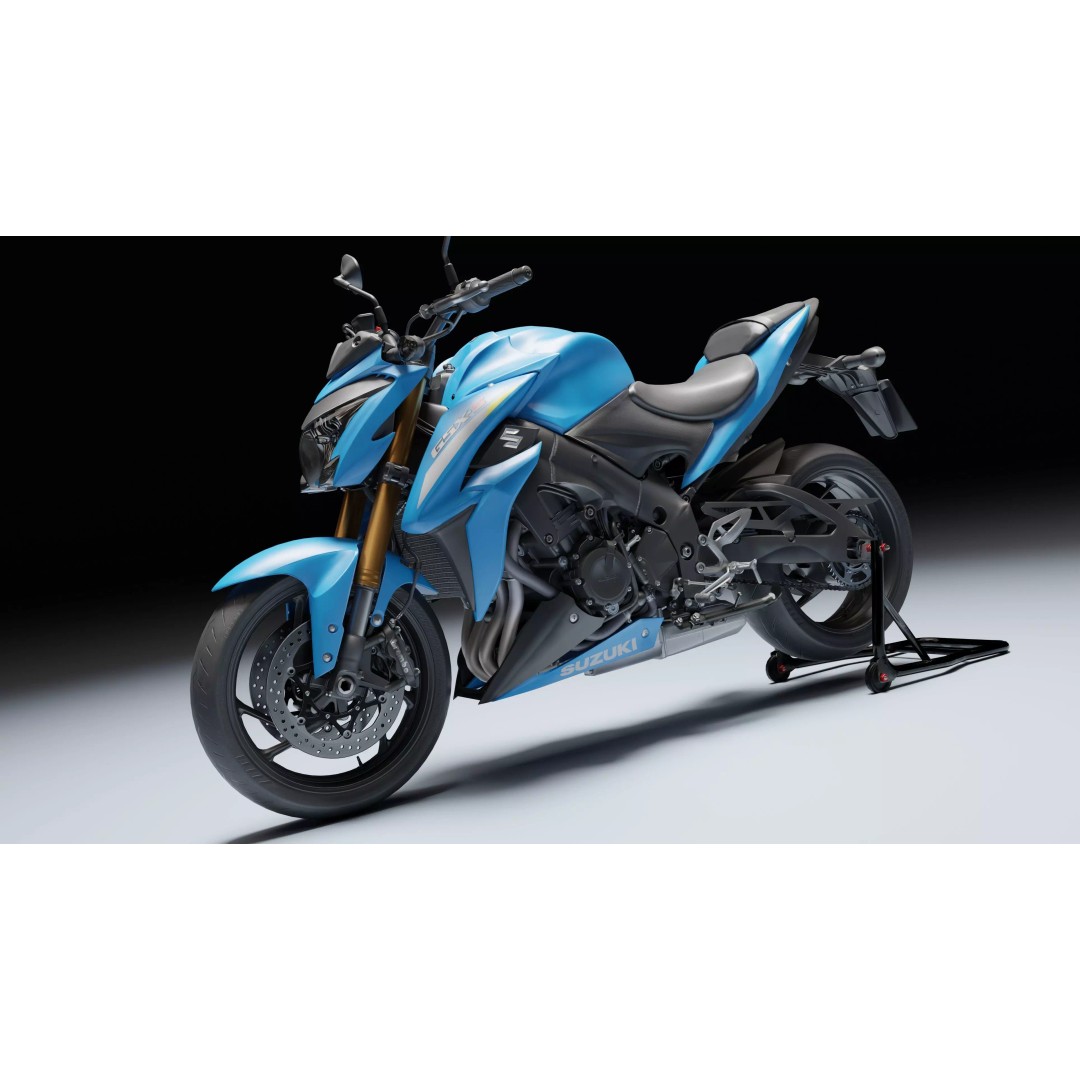 Suzuki GSX R 1000 3D Model – Low Poly Game Asset, FBX, Blender - View 11