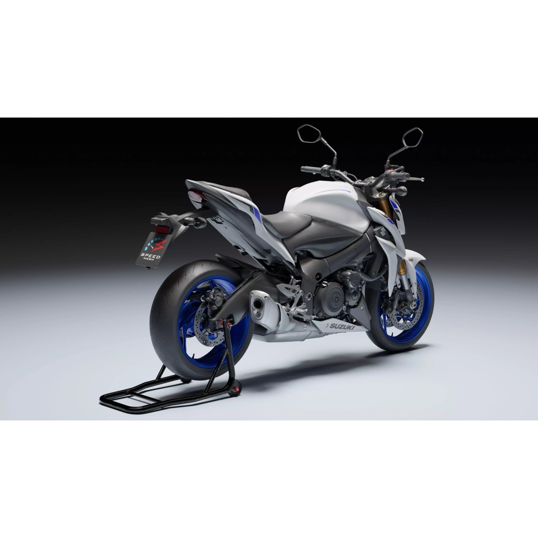 Suzuki GSX R 1000 3D Model – Low Poly Game Asset, FBX, Blender - View 15