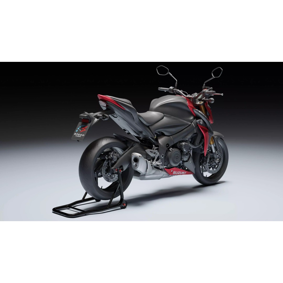 Suzuki GSX R 1000 3D Model – Low Poly Game Asset, FBX, Blender - View 16