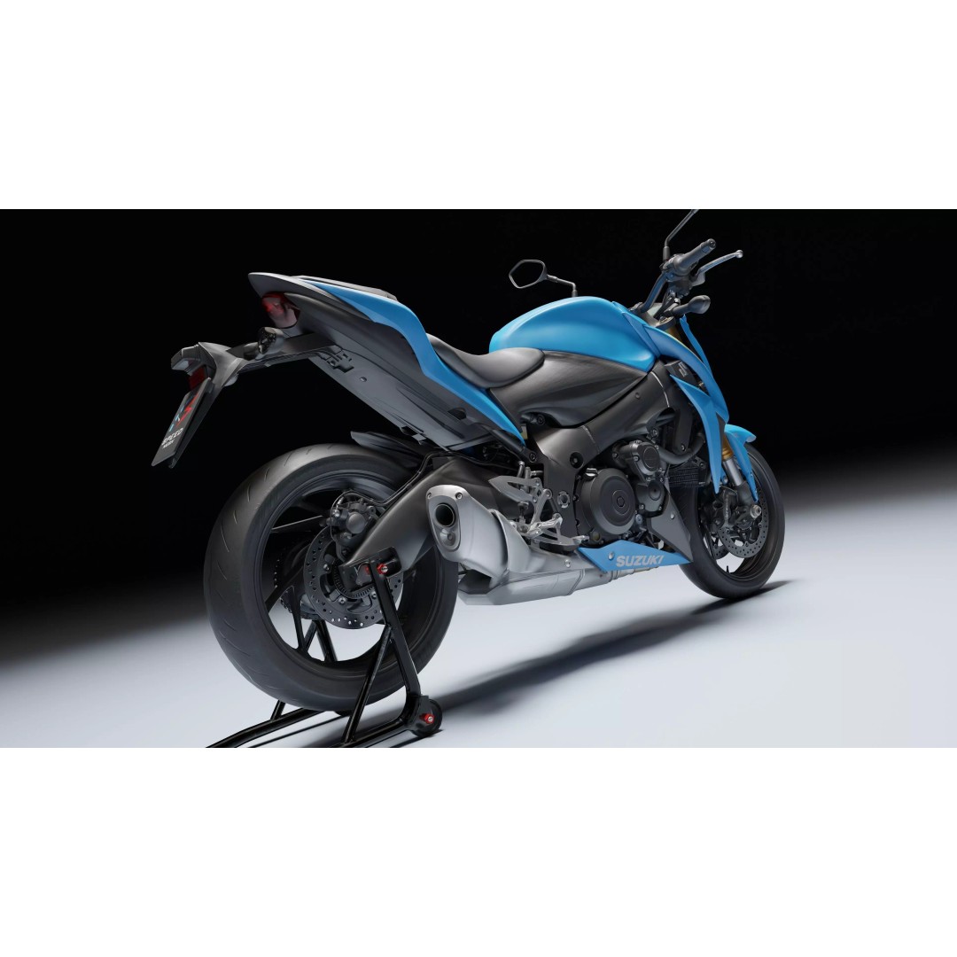 Suzuki GSX R 1000 3D Model – Low Poly Game Asset, FBX, Blender - View 17