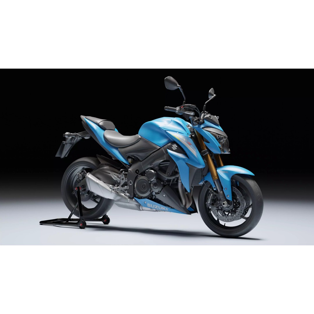 Suzuki GSX R 1000 3D Model – Low Poly Game Asset, FBX, Blender - View 5