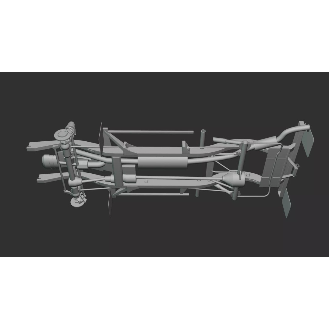 Land Rover Defender 3D Model – Game-Ready SUV, FBX & Blender - View 17