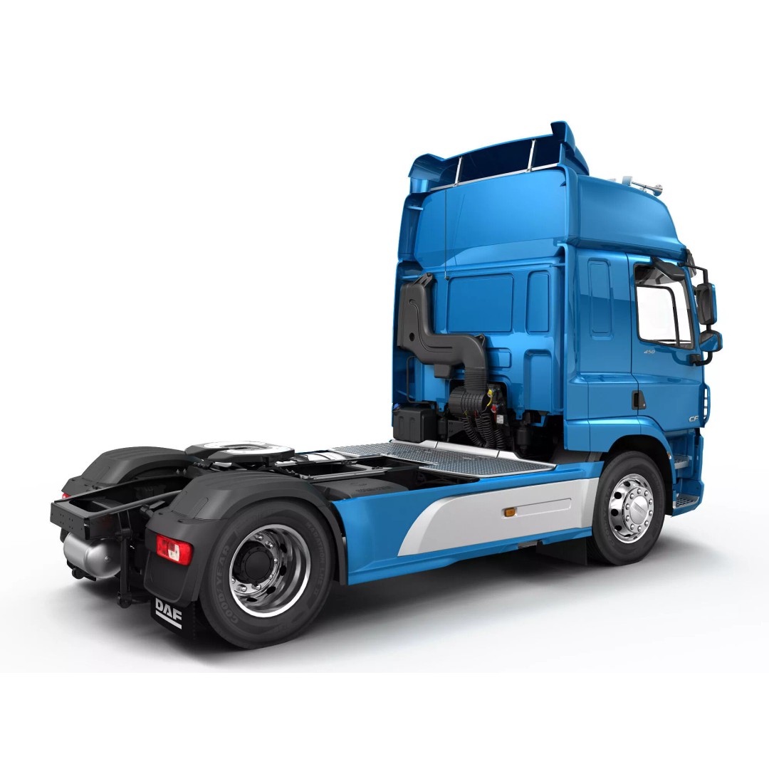 DAF CF Space Cab 2017 3D Model – High Poly Asset, FBX, OBJ, Blender - View 12