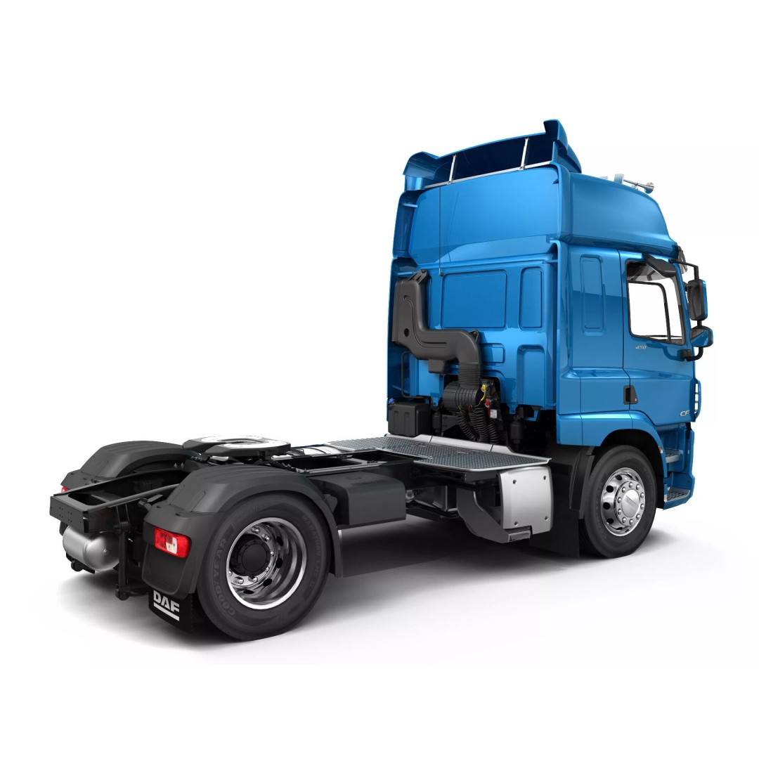 DAF CF Space Cab 2017 3D Model – High Poly Asset, FBX, OBJ, Blender - View 13