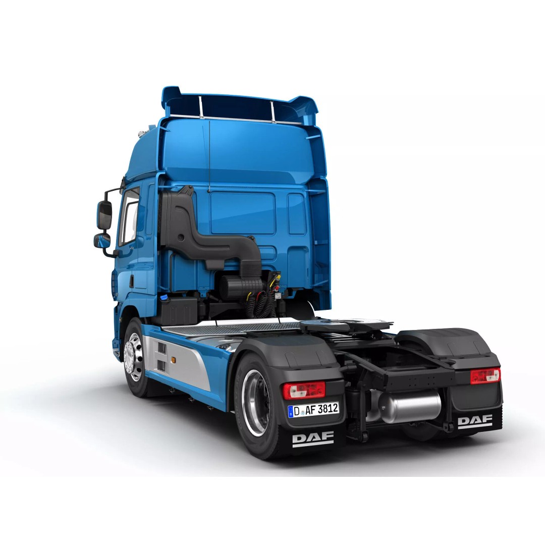 DAF CF Truck Collection 2017 3D Model – High Poly Game Asset, FBX, OBJ - View 18