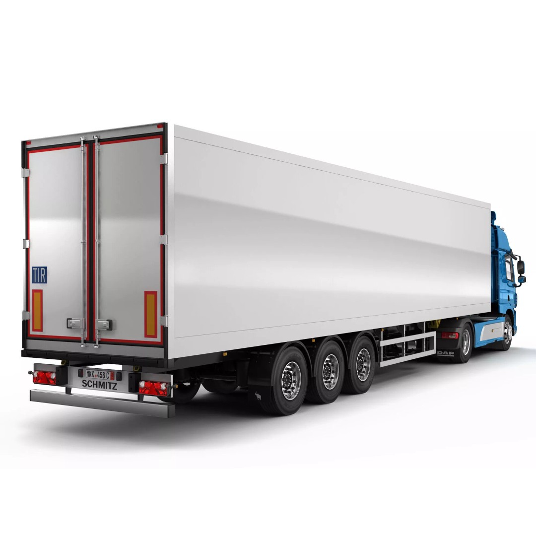 DAF CF Truck Collection 2017 3D Model – High Poly Game Asset, FBX, OBJ - View 6