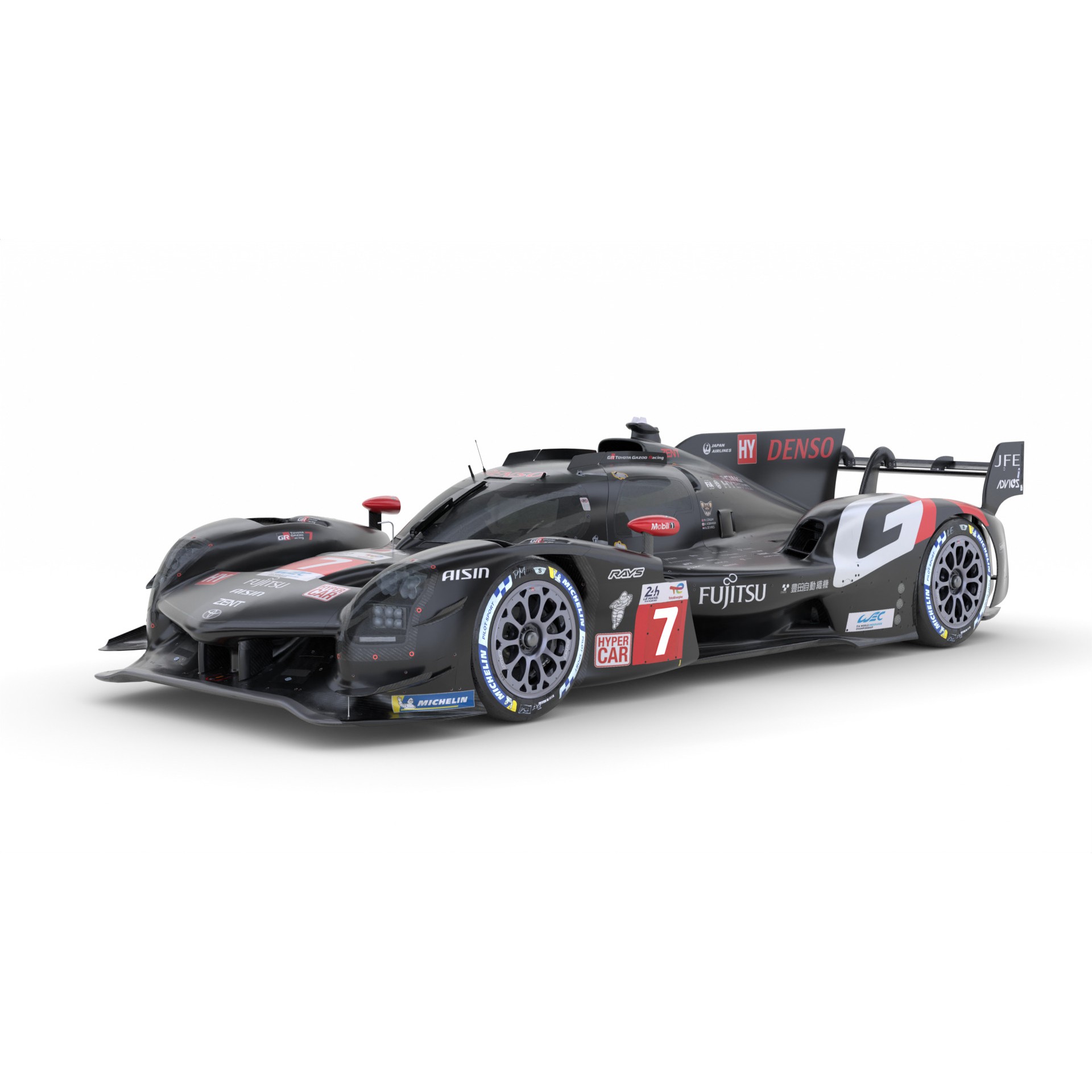 Toyota GR010 Hybrid - Game-Ready 3D Model - View 4