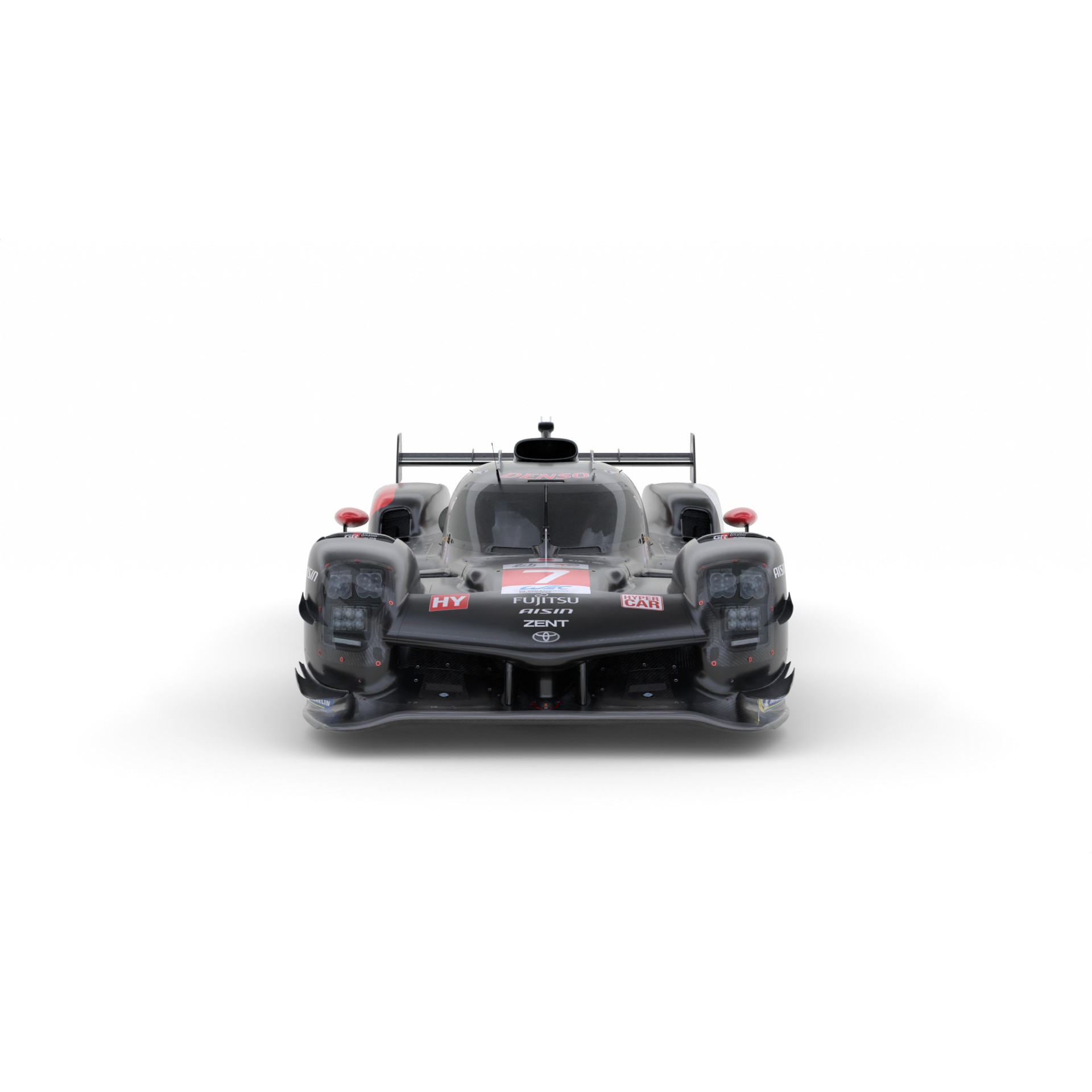 Toyota GR010 Hybrid - Game-Ready 3D Model - View 6