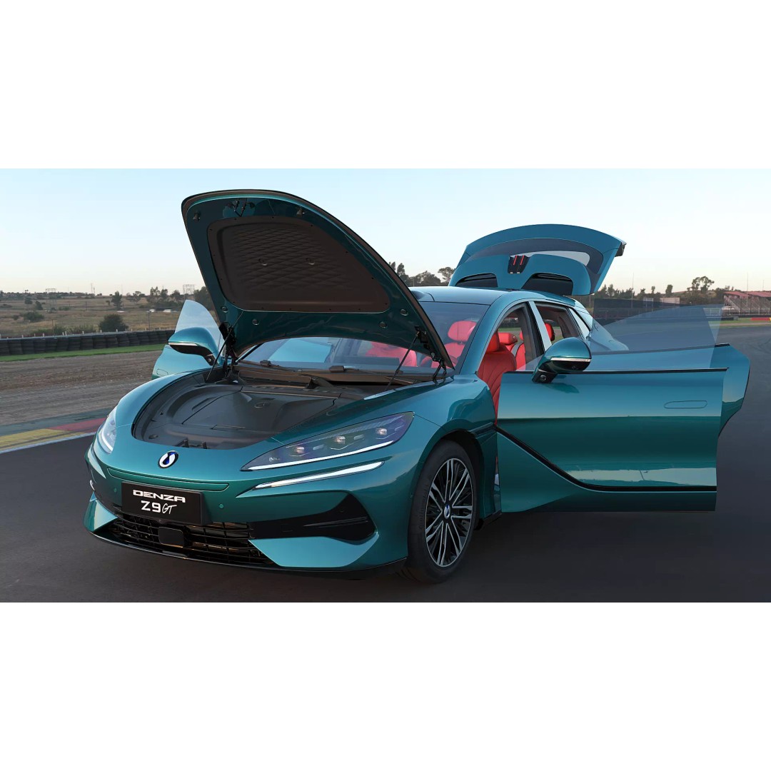 Denza Z9 GT 3D Model – EV DM-i Sport Car, Rigged & Game Ready - View 10