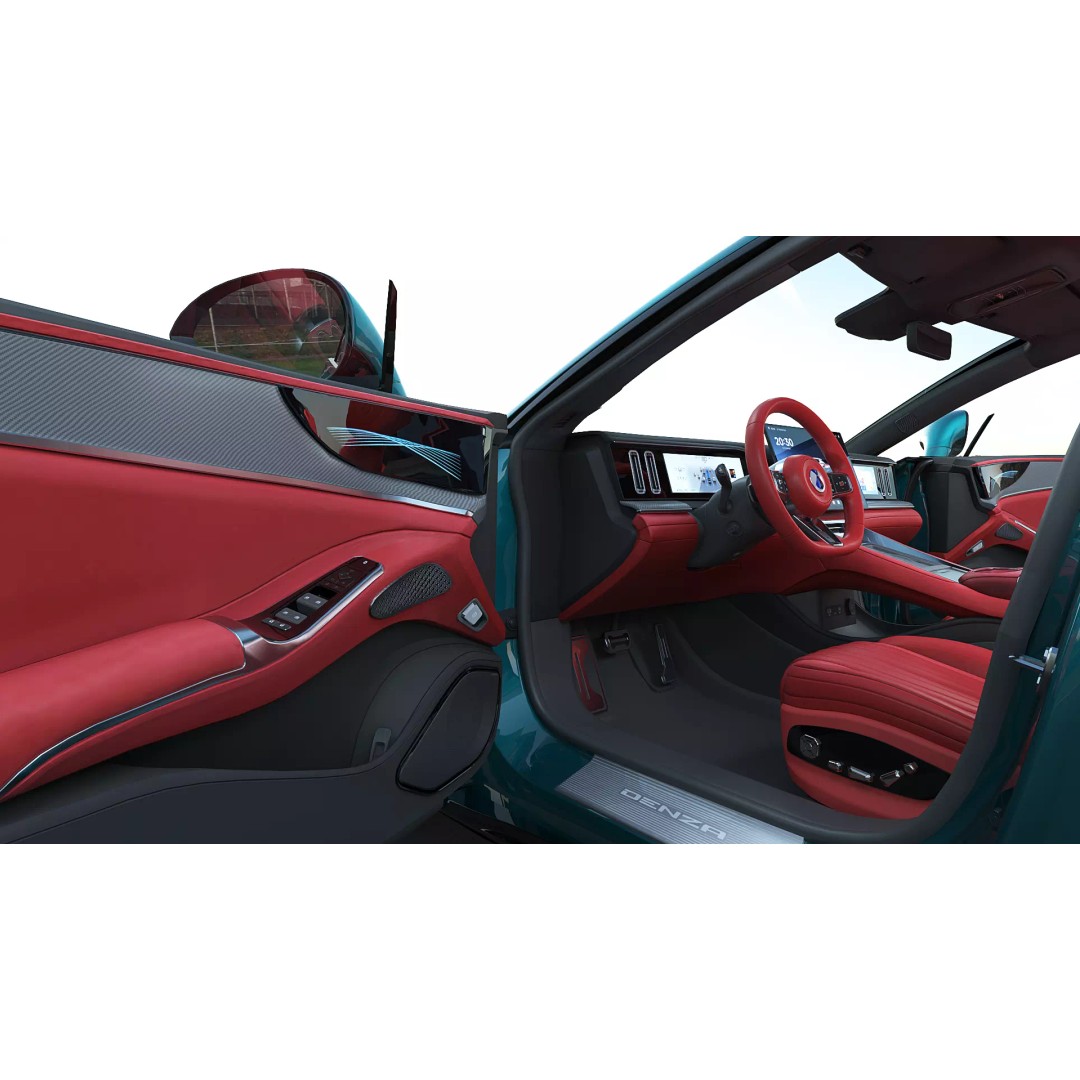 Denza Z9 GT 3D Model – EV DM-i Sport Car, Rigged & Game Ready - View 12