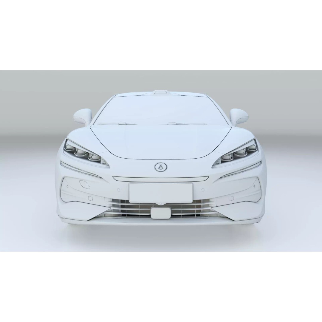 Denza Z9 GT 3D Model – EV DM-i Sport Car, Rigged & Game Ready - View 27