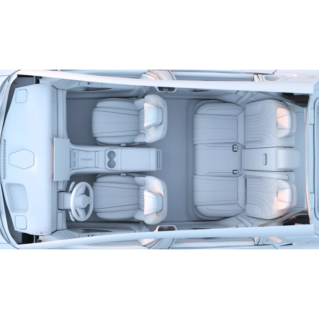 Denza Z9 GT 3D Model – EV DM-i Sport Car, Rigged & Game Ready - View 36