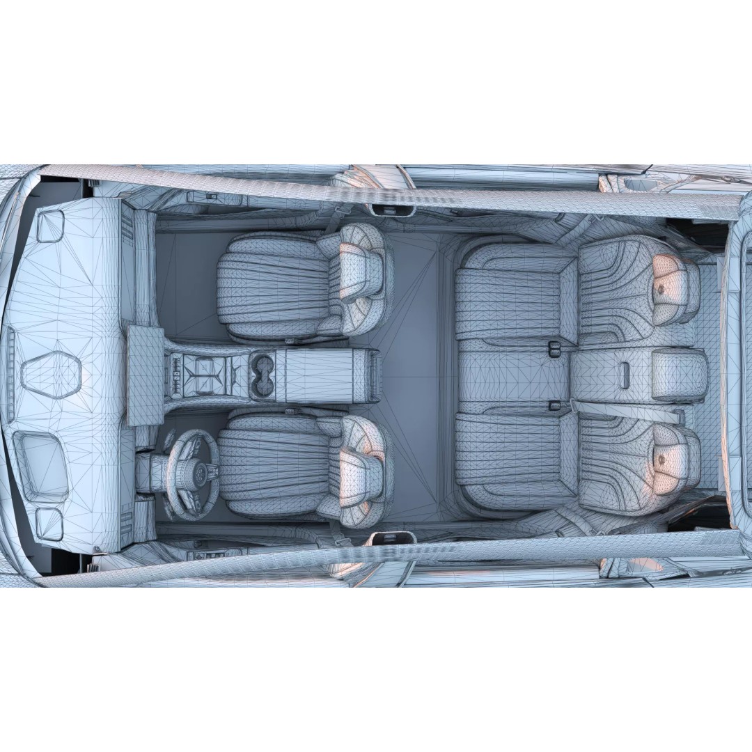 Denza Z9 GT 3D Model – EV DM-i Sport Car, Rigged & Game Ready - View 37