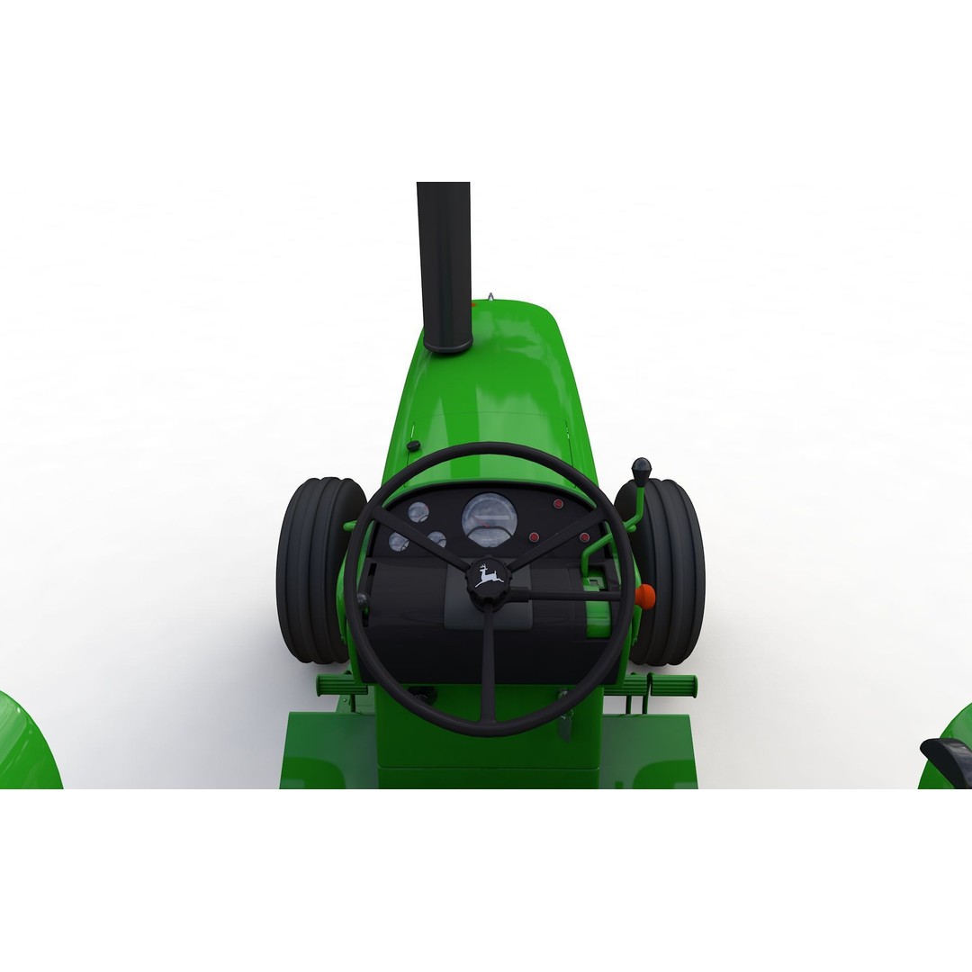 John Deere 4620 Tractor 3D Model – High Detail Asset, FBX, Blender - View 11