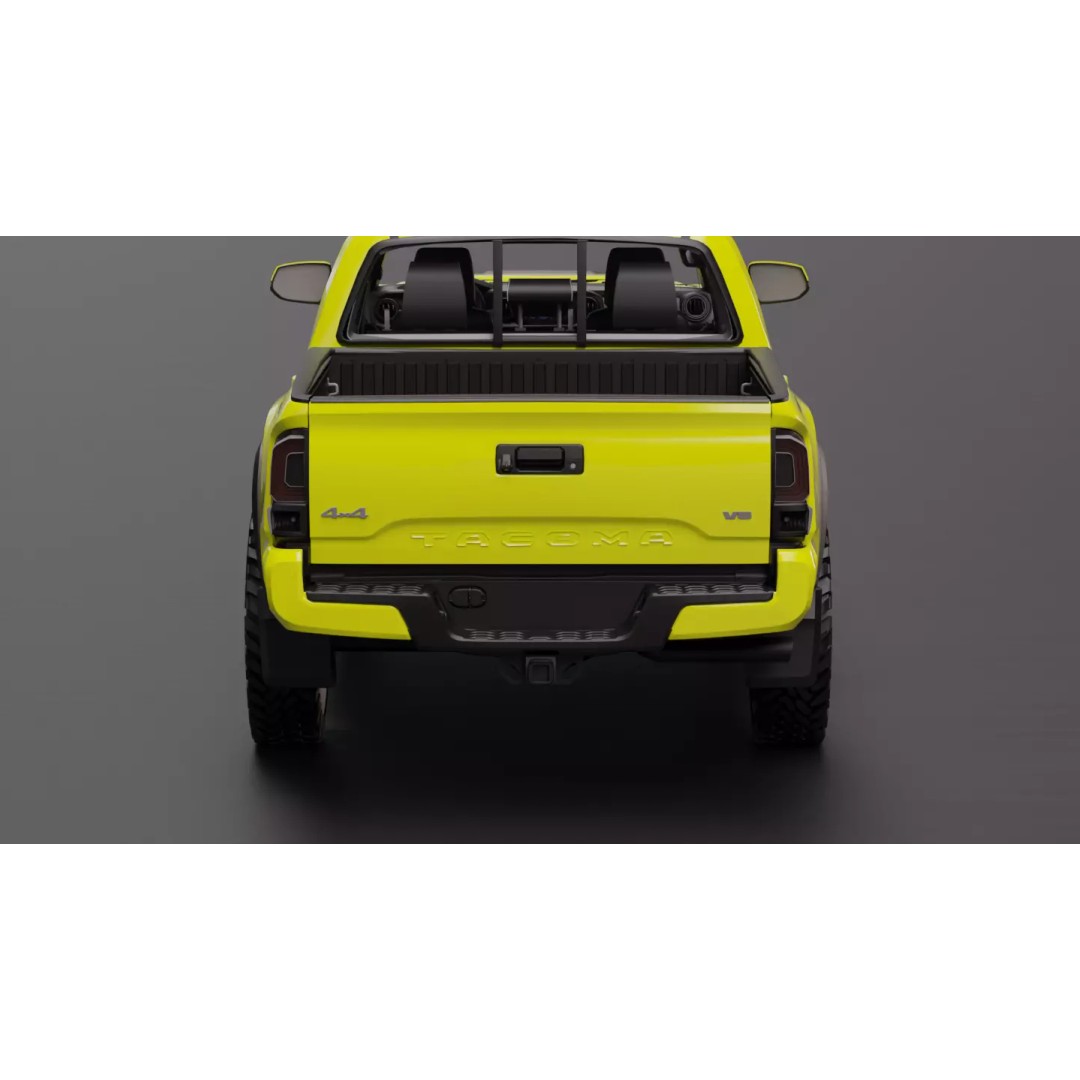 Toyota Tacoma 3D Model – High Fidelity Game-Ready Asset, FBX - View 10